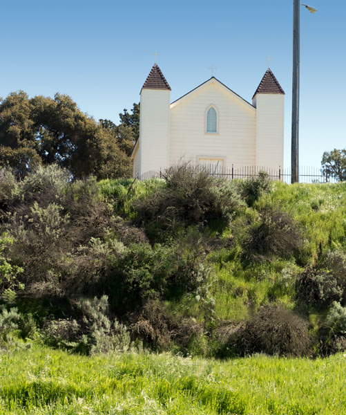 California Historical Landmark 877: Chapel of San Ramon in Sisquoc ...