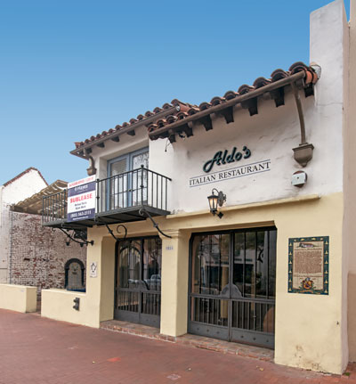 National Register #87001170: Janssens-Orella-Birk Building in Santa Barbara