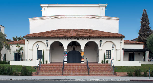 California Historical Landmark 361: Old Lobero Theatre in Santa Barbara