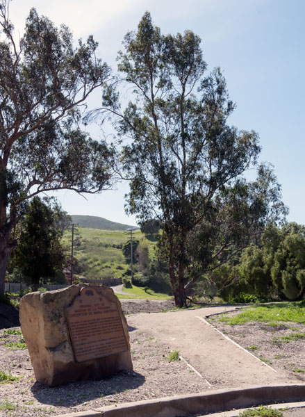 California Historical Landmark 928: Site of Original Mission La Purísima