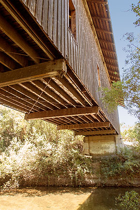 National Register #73000451: Felton Covered Bridge