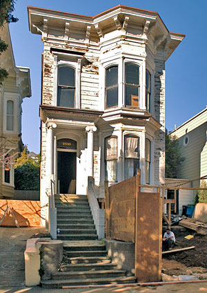 2530 Clay Street In 2004 During Restoration