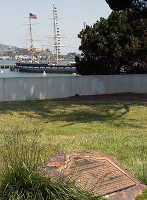 California Historical Landmark #236: First Ship into San Francisco Bay