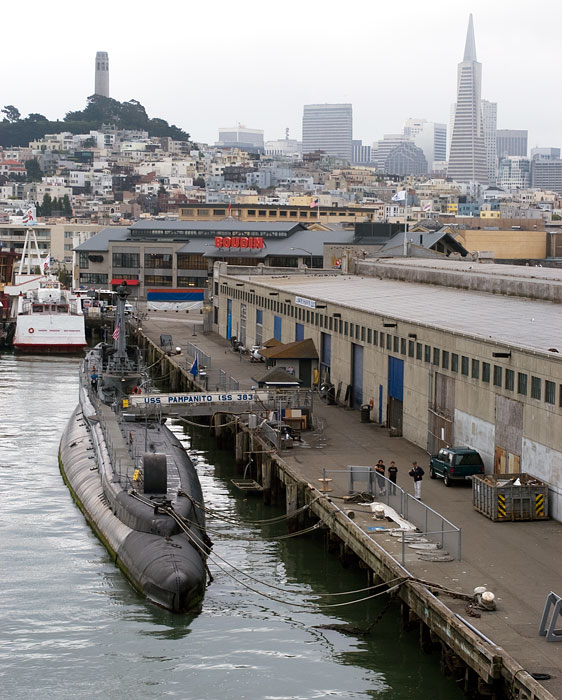 pampanito submarine san francisco