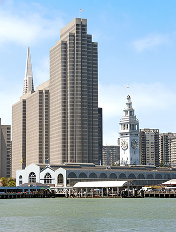 Ferry Building and the Wall on the Waterfront