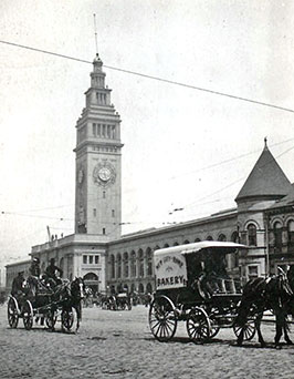 San Francisco Ferry Building in 1905