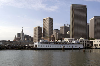 MV Santa Rosa Ferryboat at Pier 3 in San Francisco