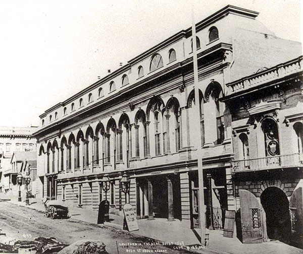 California Theatre c1870