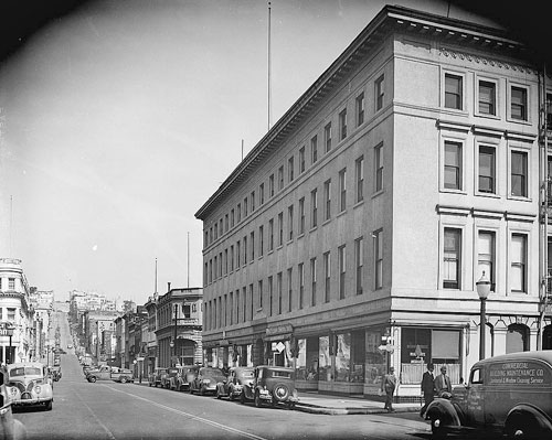 1940 Photograph of Montgomery Block in San Francisco