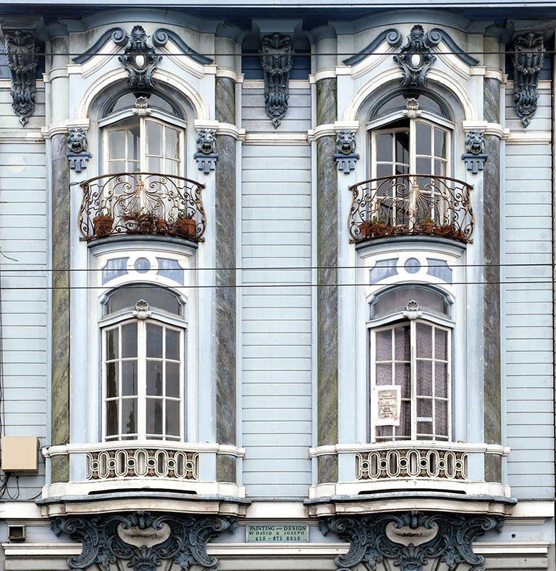 Building at 1677-1681 Haight Street was designed by James Francis Dunn and built in 1906