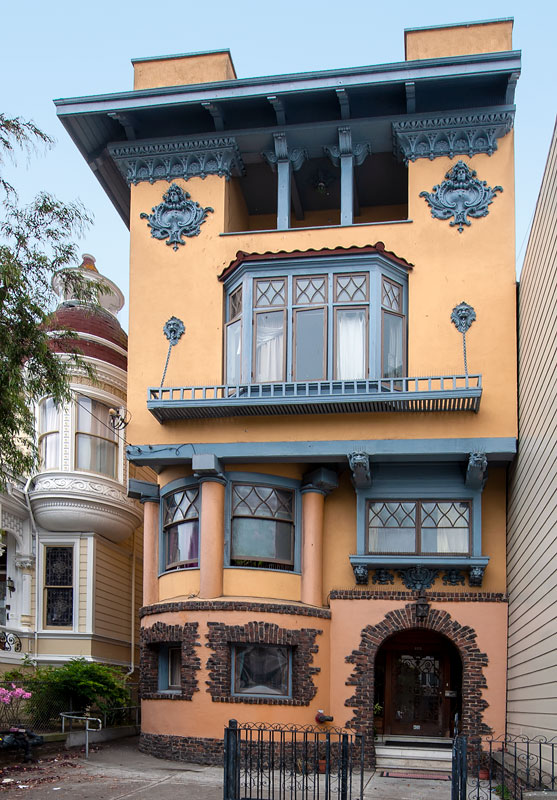 The residence at 405 Baker Street was designed by James Francis Dunn and built in 1904