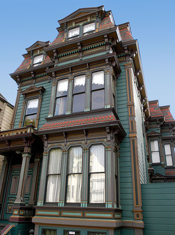 San Francisco Landmark #190: Charles Hinkel House and Carriage House