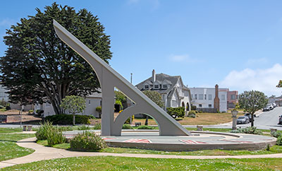 San Francisco Landmark 293:  Ingleside Terraces Sundial and Sundial Park