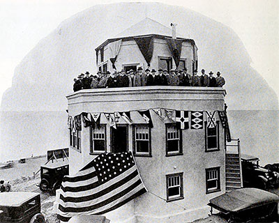 Marine Exchange Point Lobos Lookout Station in 1927