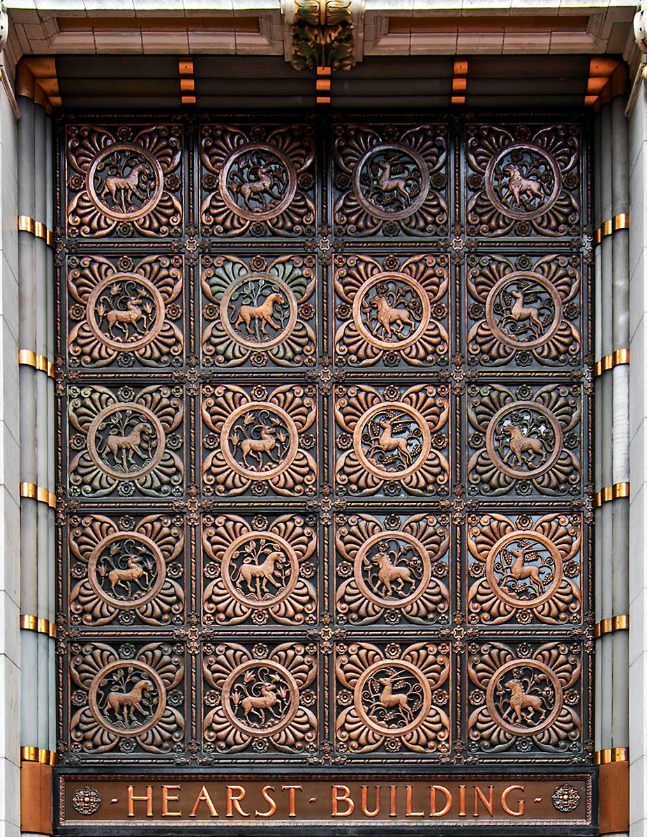 Hearst Building Entrance Remodeled by Julia Morgan
