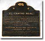 California Historical Landmark #784: El Camino Real