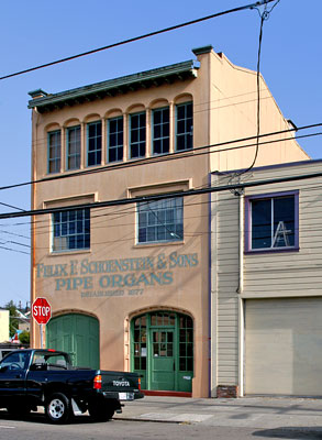 San Francisco Landmark 99: Schoenstein Organ Company