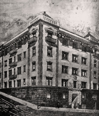 Kenilworth Apartments in 1907