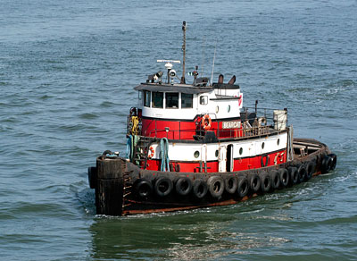 Bearcat Escort Tug in San Francisco Bay