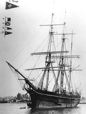 Whaling Bark Lydia in San Francisco, 1899