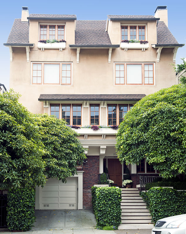 The Residence at 2523 Pacific Avenue was designed by Edgar A. Mathews and built in 1903.