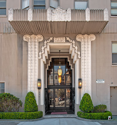 3401 Clay Street Designed by H. C. Baumann