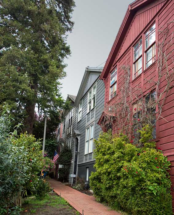 National Register 82000983 Bush Street Cottage Row Historic