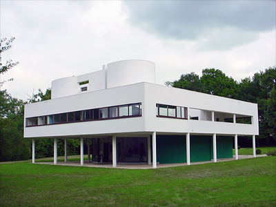 Villa Savoye in Poissy France