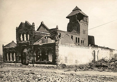 James Lick Baths After 1906 Earthquake