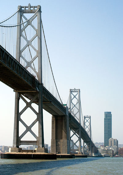 San Francisco Bay Bridge and One Rincon Hill