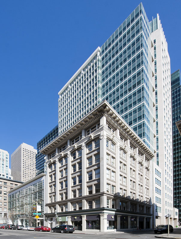 The Rapp Building at 121-131 Second Street was designed by Reid & Reid and built in 1912.