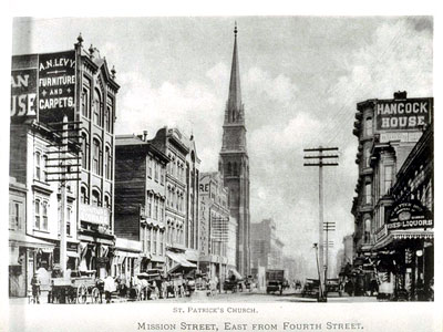Mission Street Before 1906