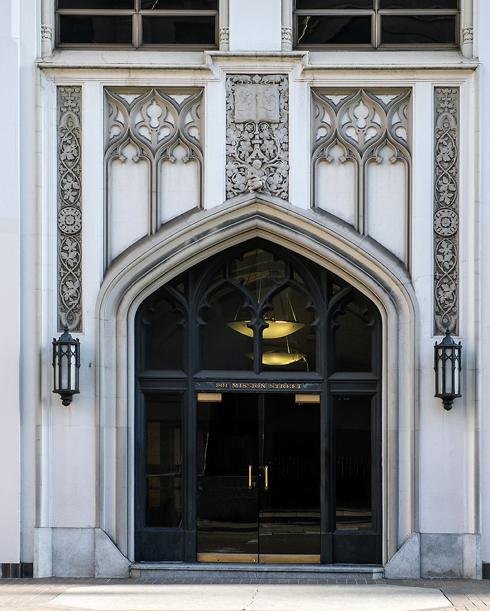 Mission Street Entrance to San Francisco Chronicle Building