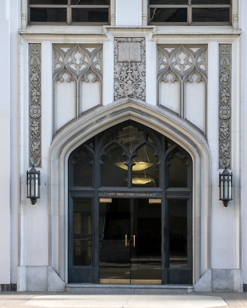 Mission Street Entrance to San Francisco Chronicle Building