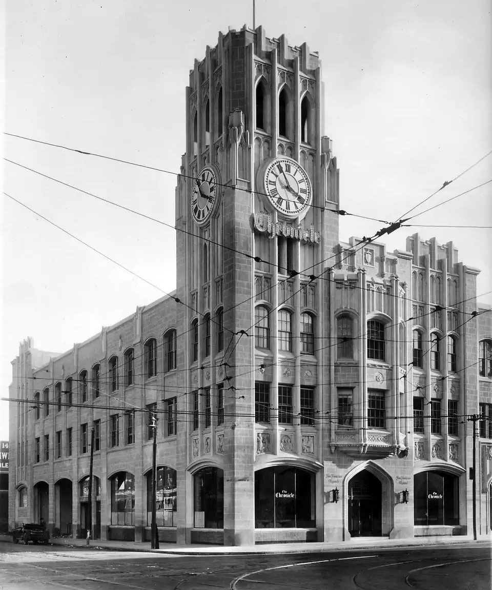 San Francisco Chronicle Building befor 1960