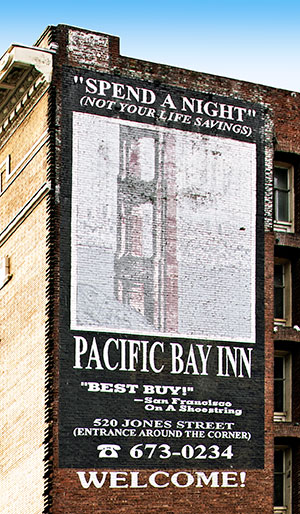 Pacific Bay Inn in the Uptown Tenderloin Historic District