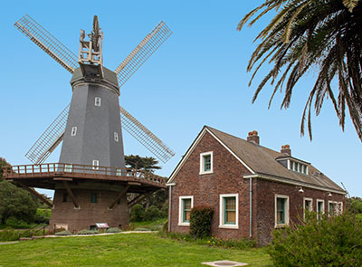 San Francisco Landmark 210: Millwright Cottage and Murphy Windmill in 2023