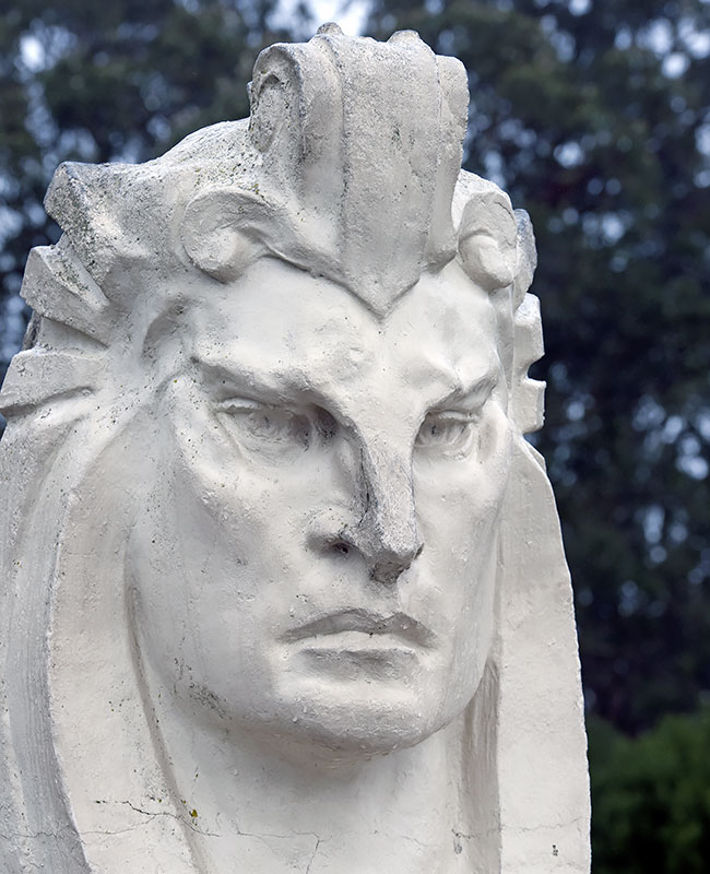San Francisco Point of Historical Interest: The Sphinx in Golden