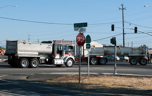 California Historical Landmark #519: Site of Bell's Bridge in Redding