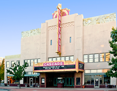 National Register #01001459: Cascade Theatre in Redding, California