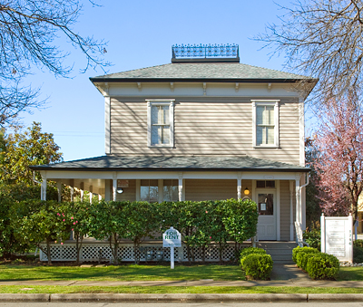 National Register #90000550: Frisbie House in Redding, California