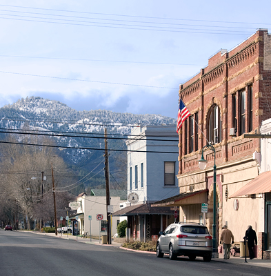 National Register #72000258: West Miner Street Historic District in Yreka, California