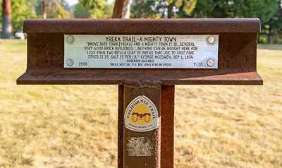 Yreka Trail Marker 20: A Mighty Town