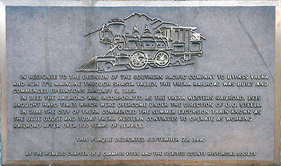 Historic Point of Interest: Yreka Western Railroad