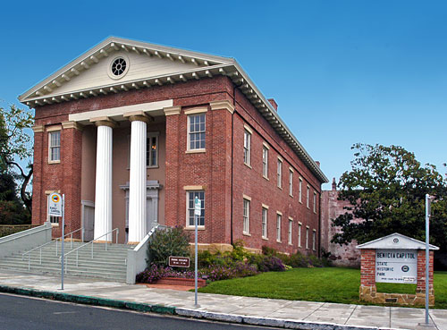 California Historical Landmark #153: Old State Capitol in Benicia