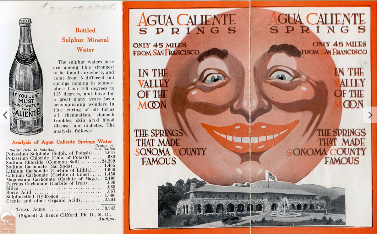 Sonoma County Landmark 21: Agua Caliente Springs Hotel