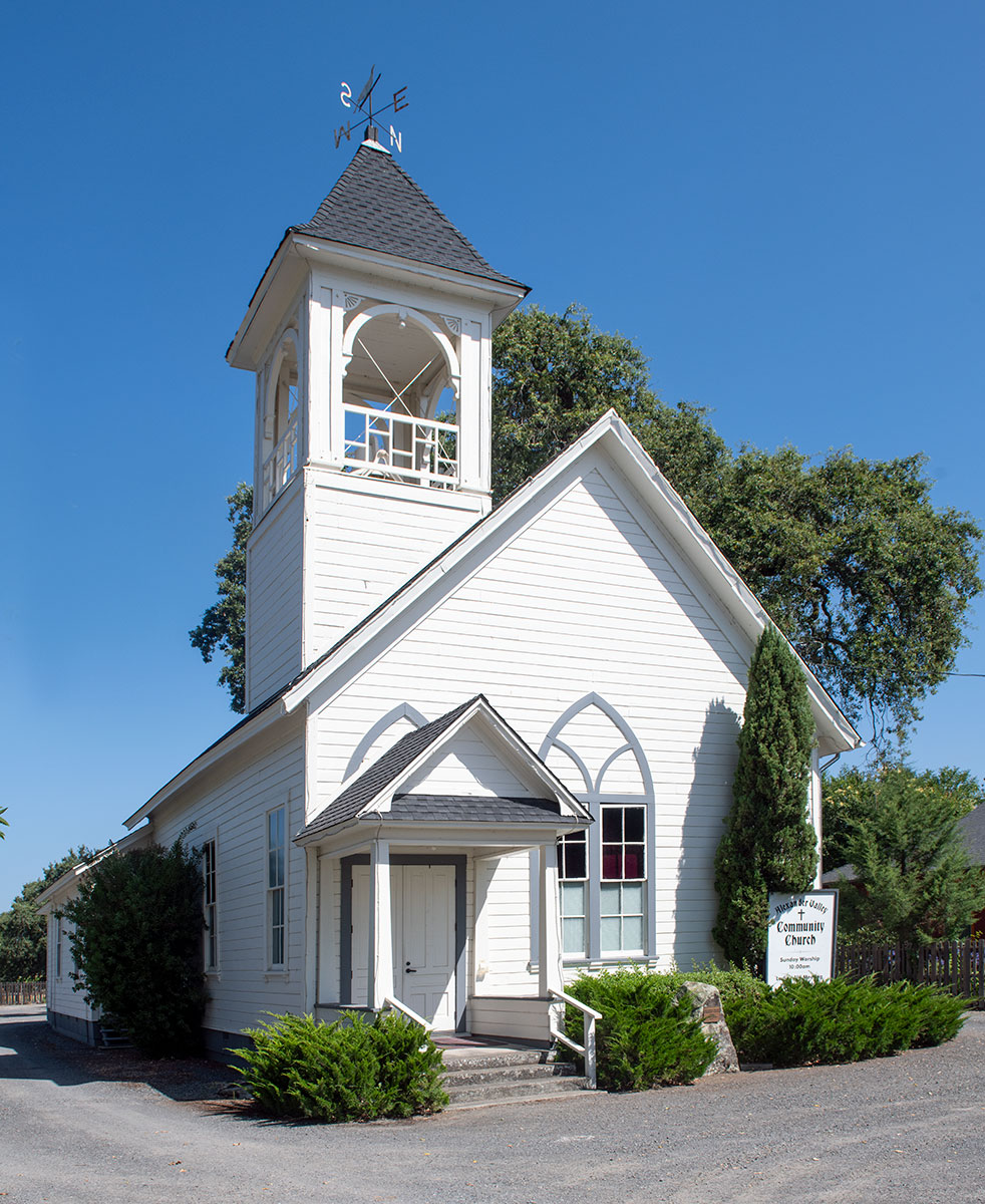 Sonoma County Landmark 106: Alexander Valley Community Church