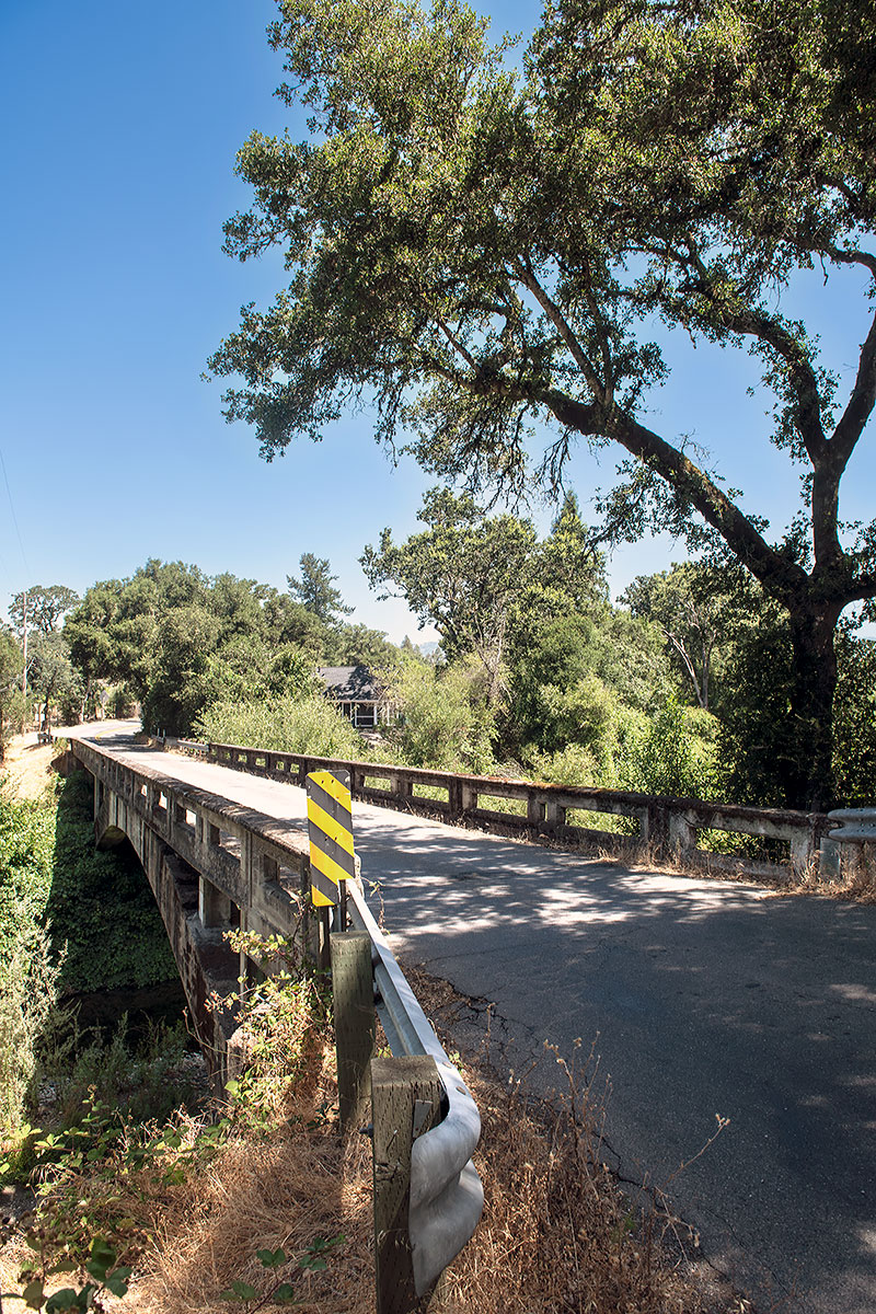 Sonoma County Landmark 171: Chalk Hill Road Bridge Over Maacama Creek