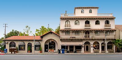 Cuneo Apartments and Old Bus Depot in Sonoma