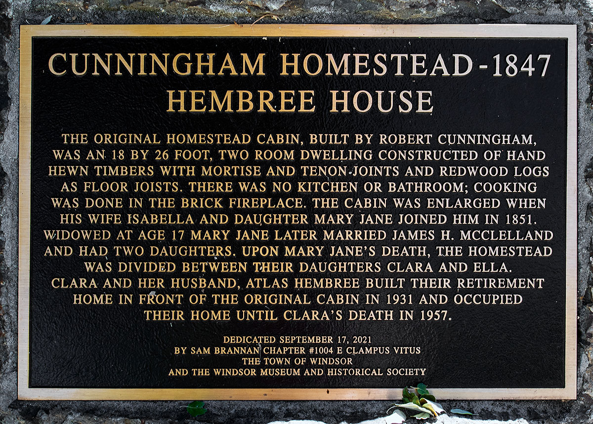 National Register #100002638: Cunningham-Hembree Estate in Windsor, California